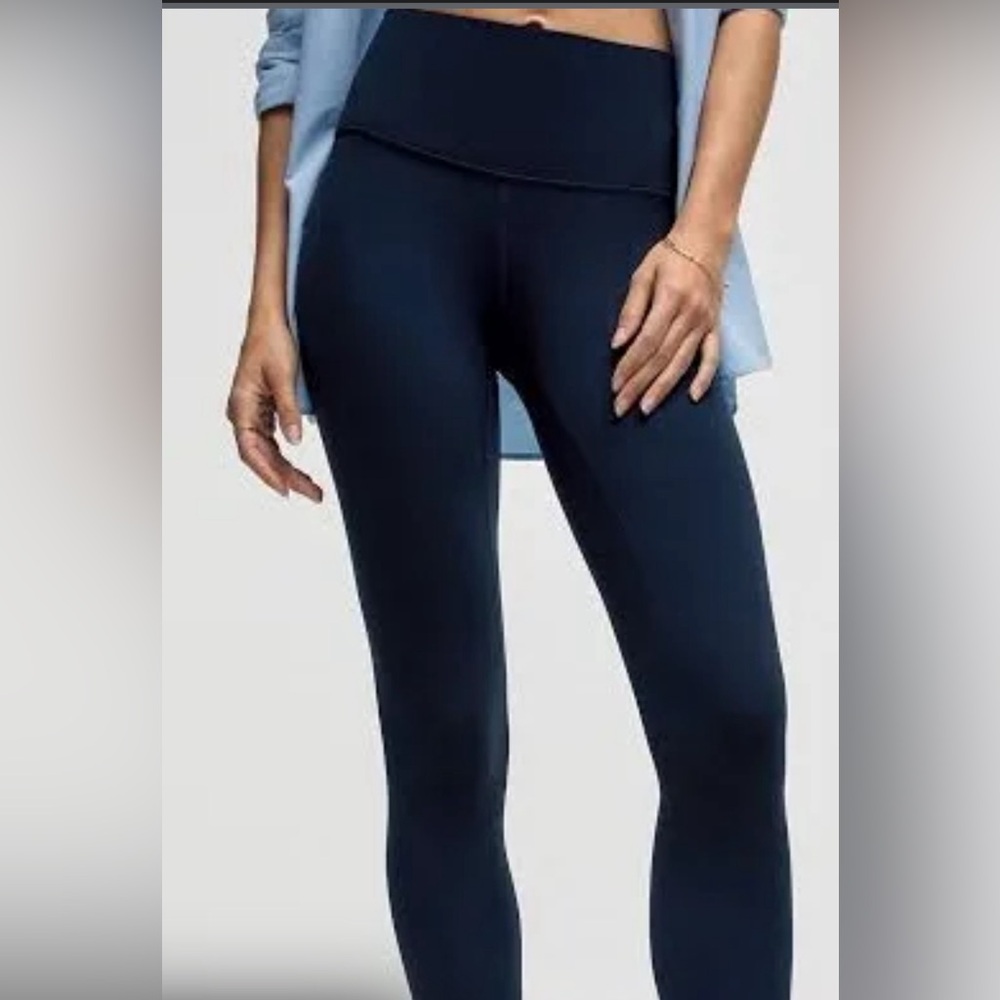 Lulu lemon align leggings in navy blue